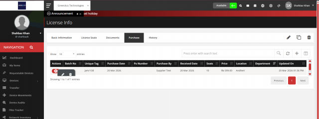 managePurchaseLicense