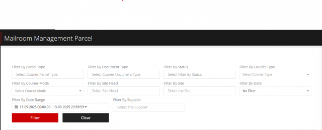 Filter Options filter